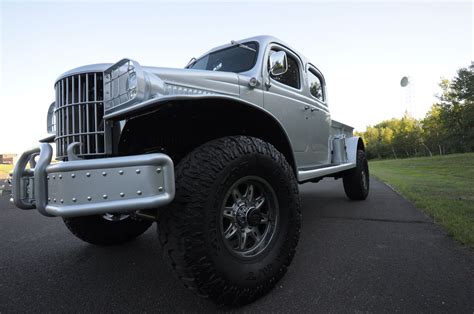 Cummins Powered Dodge Wc Power Wagon Restomod Sells For More Than