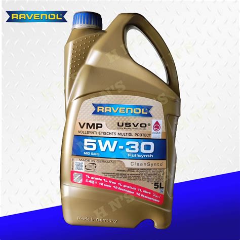 Ravenol Vmp Sae W Full Synthetic Motor Oil L And L Bmw Longlife