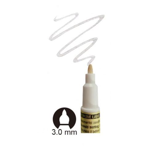 Crayon Permanent Blanc Pointe 3 0mm Pour Vitrail Tiffany Soudage