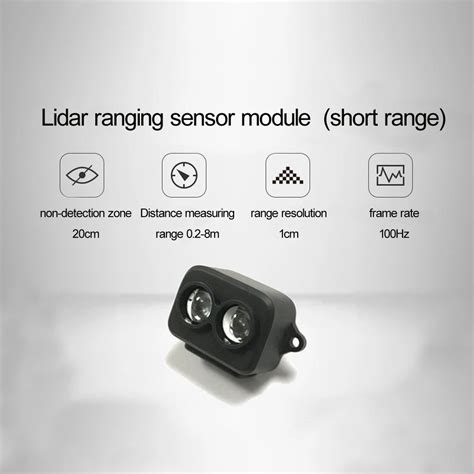 Tf Luna Lidar Uart 8m Single Point Ranging Sensor For Smart Toilet