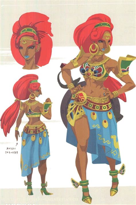 Download Urbosa The Gerudo Champion From The Legend Of Zelda Breath Of The Wild Wallpaper