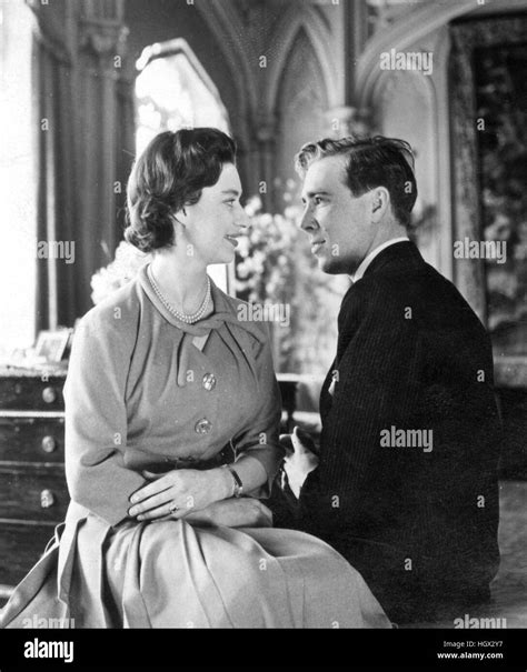 Princess Margaret And Her FiancŽ Photographer Antony Armstrong Jones Pictured At The Royal