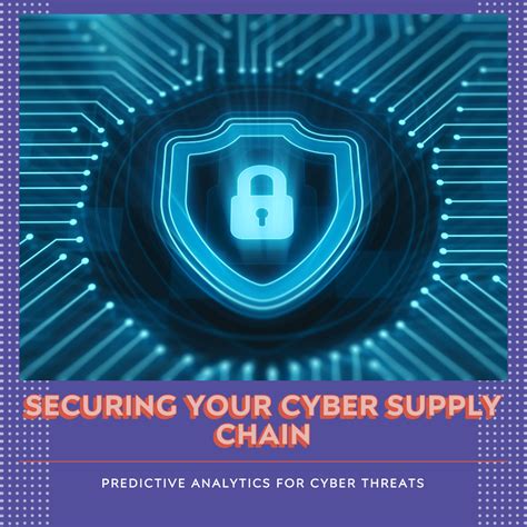 Cyber Threat Predictive Analytics For Improving Cyber Supply Chain Security