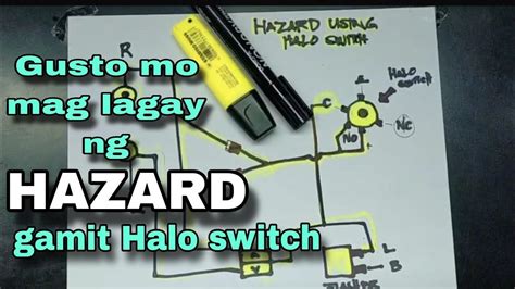 Motorcycle Hazard Using Halo Switch Diagram Youtube