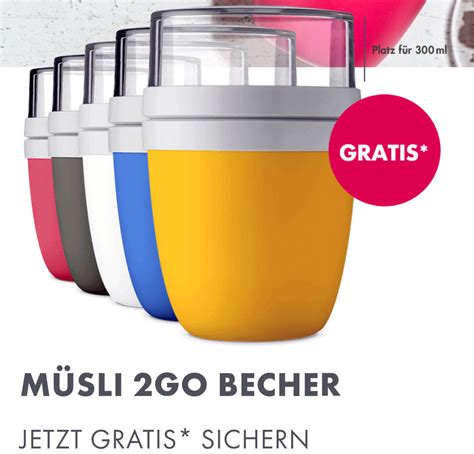 Gratis M Sli Go Becher Bei Mymuesli Mytopdeals