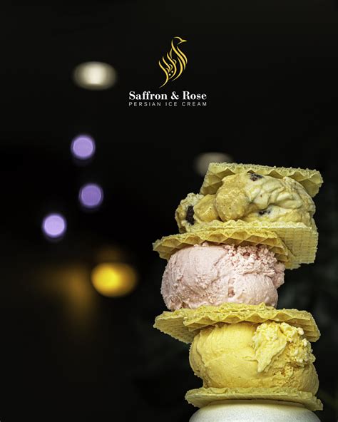 Saffron & Rose Ice Cream — www.katrinleopako.com