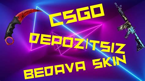 YENİLENMİŞ DEPOZİTSİZ BEDAVA SKİN VEREN SİTE CSGO YouTube