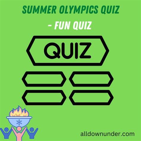 Summer Olympics 2024 Quiz Della Tabbie