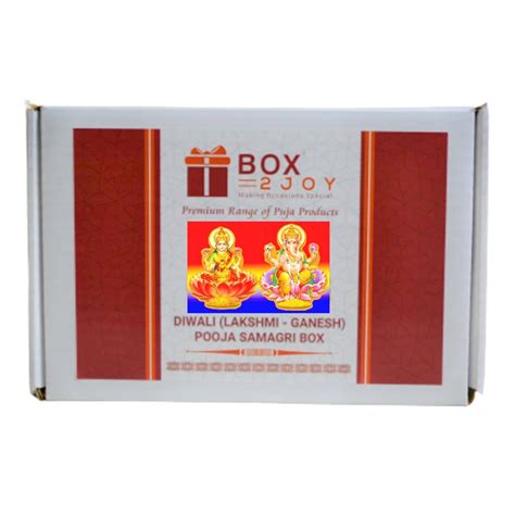 Buy Box2Joy Making Occasions Special Diwali Puja Kit Laxmi Ganesh