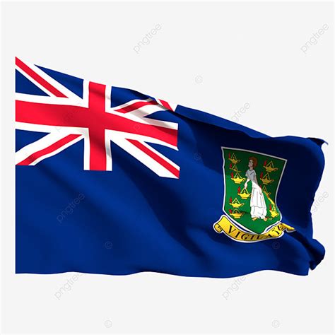 Virgin Islands Hd Transparent British Virgin Islands Flag Waving