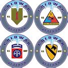 Cold War Veteran US Army Divisions Decals Military Gifts And More At