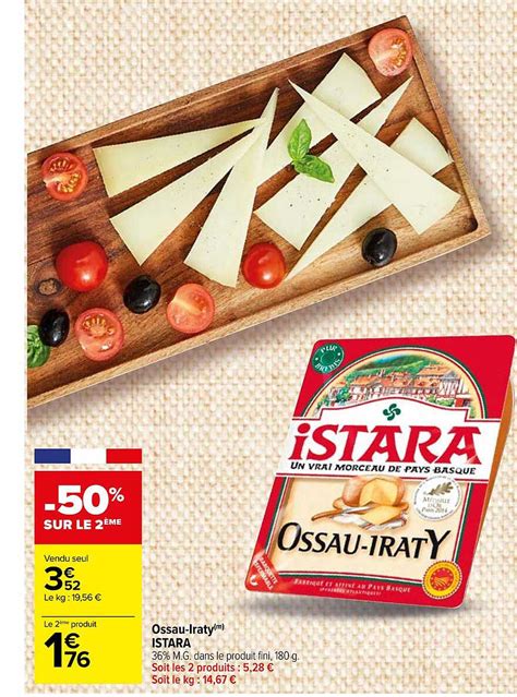 Promo Ossau Iraty Istara Chez Carrefour Market Icatalogue Fr