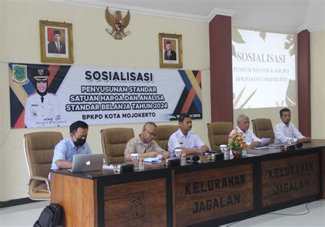 Sosialisasi Penyusunan Ssh Dan Asb Kota Mojokerto Pusat Kajian