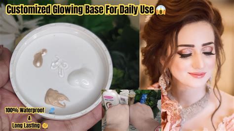 Glowing Base For Daily Use Waterproof Party Base Makeup Rida Asim