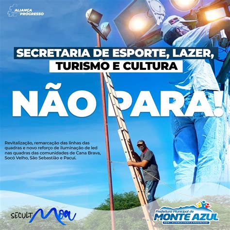 Secretaria De Esporte Lazer Turismo E Cultura Realiza A Es De