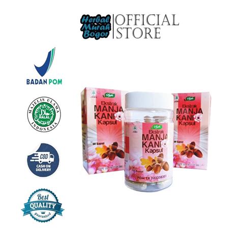 Jual Ekstrak Manjakani Kanza Syifa Kapsul Majakani Syifa Herbal