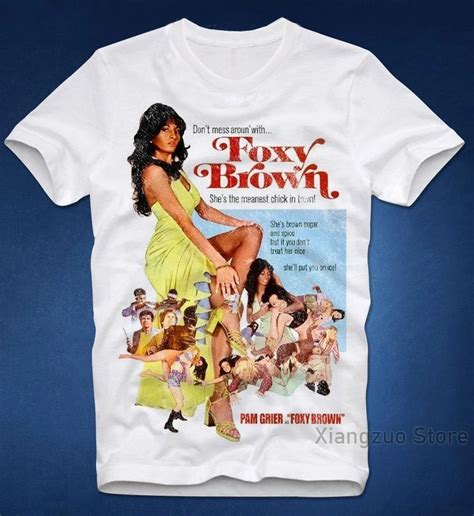 T Shirt Pam Grier Foxy Brown Coffy Russ Meyer Exploitation Sexploitation Faster