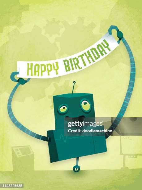 306 Happy Birthday Robot Stock Photos, High-Res Pictures, and Images ...