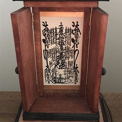 Small Wooden Gohonzon Plaque Nichiren Shu Buddhism Buddhist Altar