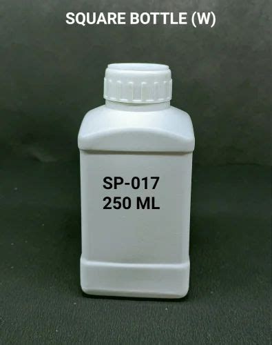 Hdpe Square Bottle For Chemical Ml At Rs Piece In New Delhi Id