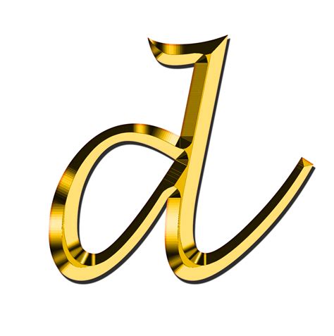 D Letter Png Transparent Images