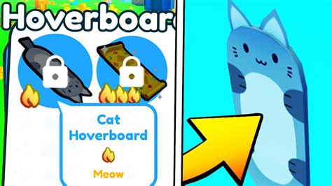 Cat Hoverboard Pet Simulator X