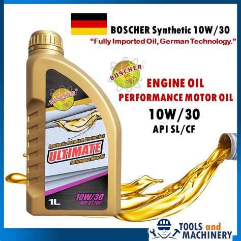 Boscher W Sl Cf Ultimate Synthetic Engine Oil Liter For Proton