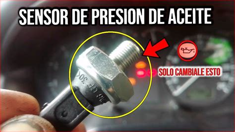 As Falla Tu Auto Con Sensor De Presi N De Aceite Averiado Youtube