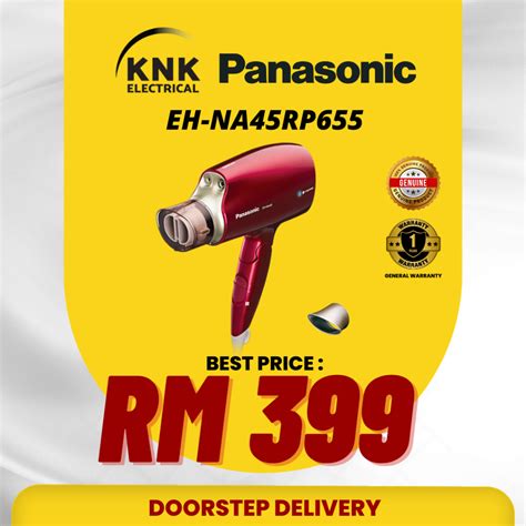 Panasonic Hair Dryer Nanoe And Platinum Ion Foldable Eh Na45 Shopee Philippines