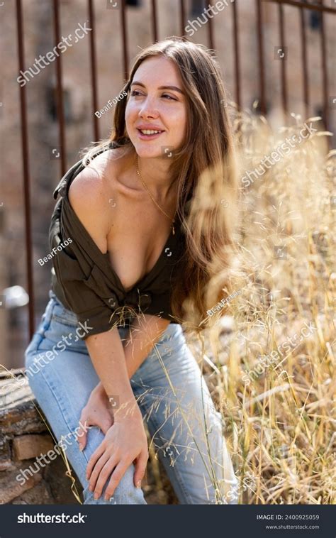 Sexy Sensual Blonde Woman Beautiful Girl Stock Photo 2400925059 Shutterstock