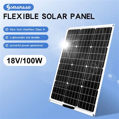 Paneles Solares Flexibles De V W W Impermeables Monocristalinos