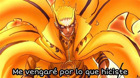 Naruto Activa El Modo Barion Contra Ishiki Youtube