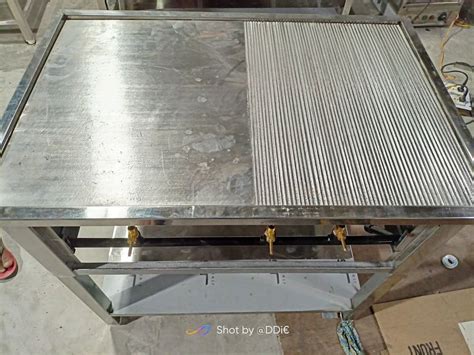 Stainless Steel Hot Plate Cum Griddle Plate For Commercial At In Kolkata