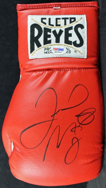 Lot Detail Floyd Mayweather Jr Signed Cleto Reyes Pro Model Boxing