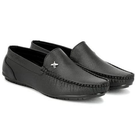 Material Synthetic Leather Men Black Formal Loafer Shoes At Rs 210