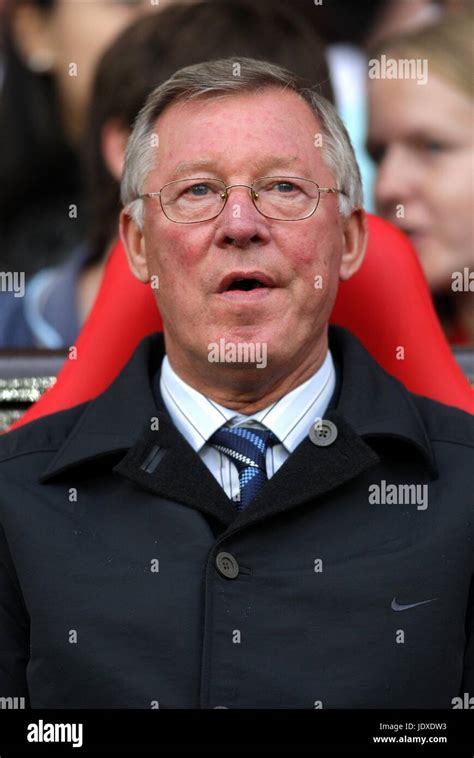 Sir Alex Ferguson Manchester United Fc Manager Old Trafford Manchester England 06 August 2008