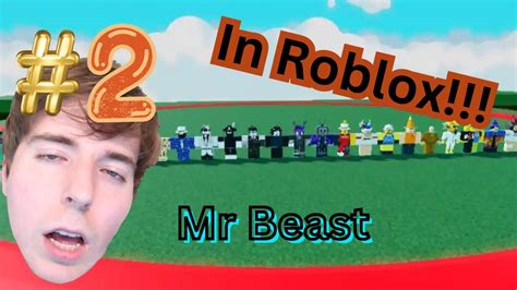 Mr Beast Last To Leave The Circle Challenge In Roblox 2 Finally A Win