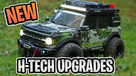 New Traxxas Trx4 2021 Bronco Upgrades From H Tech Customs Parts Rc Off Road Youtube