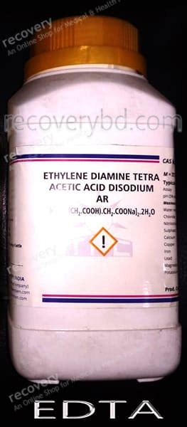 EDTA Powder Ethylenediaminetetraacetic Acid Disodium Salt AR