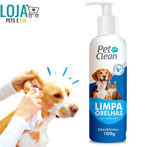 Limpa Orelhas de Cães e Gatos Pets 100g Pet Clean Este produto é