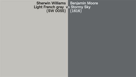 Sherwin Williams Light French Gray Sw 0055 Vs Benjamin Moore Stormy