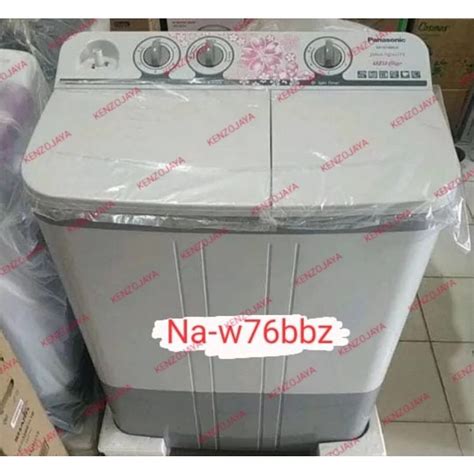 Jual PANASONIC Mesin Cuci 2 Tabung NA W76BBZ2H Shopee Indonesia