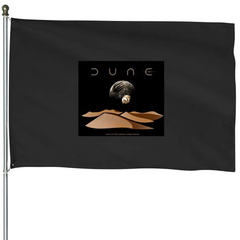 Dune Landscape With Moons Of Arrakis House Flags Sold By Danyel