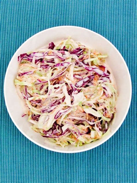 Coleslaw With Vinegar Lime Dressing Is Creamy Tangy And Sweet All