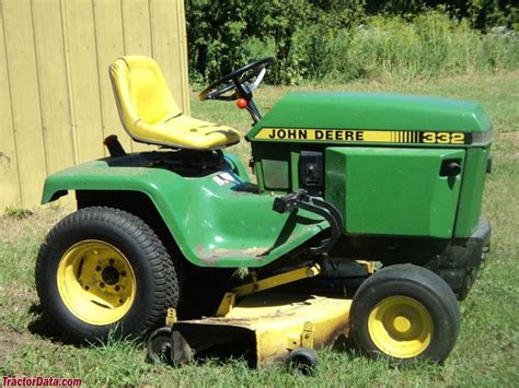 John Deere 332 Tractor Photos Information