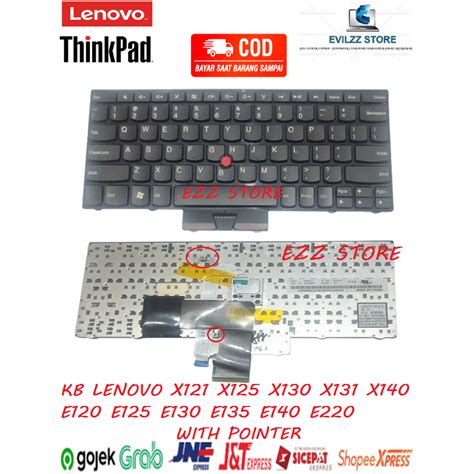 Jual Keyboard Lenovo Thinkpad X121 X121e X125 X130 X130e X131 X131e X140 X140e E120 E125 E130