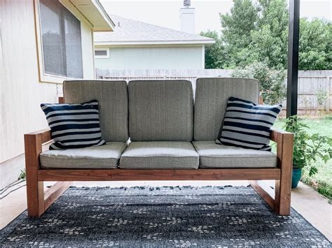 Wooden Outdoor Sofa Diy Baci Living Room