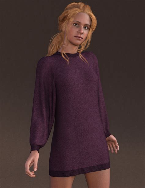 Dforce Sweaterdress For Genesis Feminine Daz D