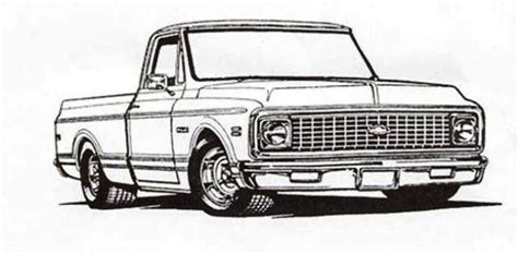 Chevy C10 Drawing At Explore Collection Of Chevy