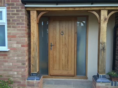 Solid Oak Front Door And Frame | Oak front door, Front door, Solid oak